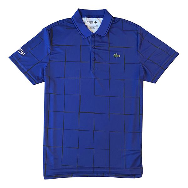 Áo Polo Nam Lacoste Sport Regular Fit DH2052 JSL Màu Xanh Dương Size 4 - Thời trang - Vua Hàng Hiệu