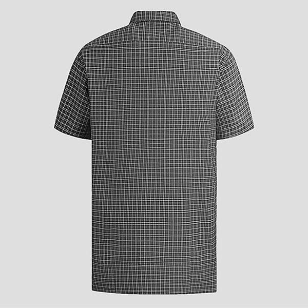 Áo Sơ Mi Nam Burberry Cộc Tay Dark Grey Ip Check Màu Xám Size M - Thời trang - Vua Hàng Hiệu