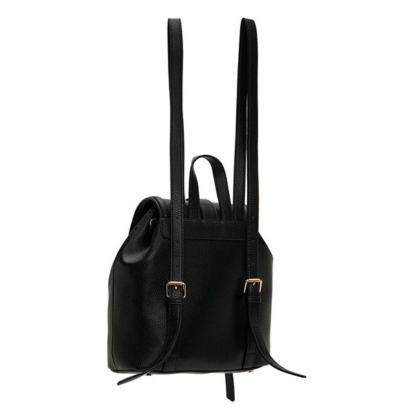 Balo Nữ Versace Jeans Couture Buckled Drawstring Backpack Màu Đen - Túi xách - Vua Hàng Hiệu