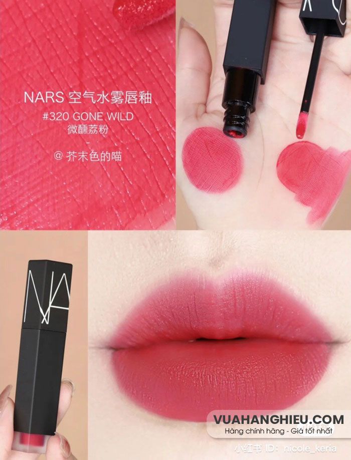 Full bảng màu son Nars vô cùng đẹp cập nhật năm 2025