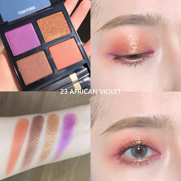 Bảng Phấn Mắt Tom Ford Eye Color Quad Eyeshadow Palette 23 African Violet 9g - Trang điểm - Vua Hàng Hiệu