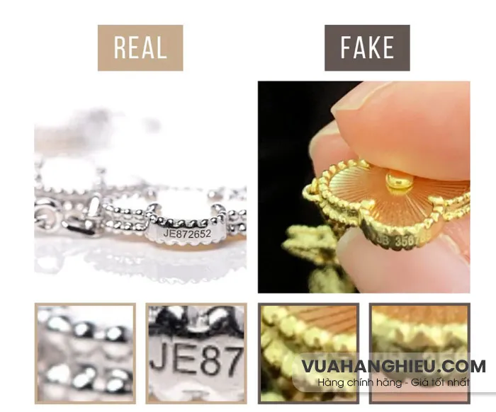 7 Cách nhận biết trang sức Van Cleef & Arpels thật - giả uy tín