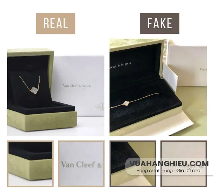 7 Cách nhận biết trang sức Van Cleef & Arpels thật - giả uy tín