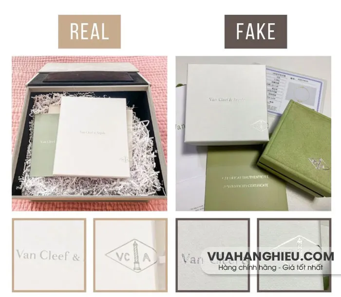7 Cách nhận biết trang sức Van Cleef & Arpels thật - giả uy tín
