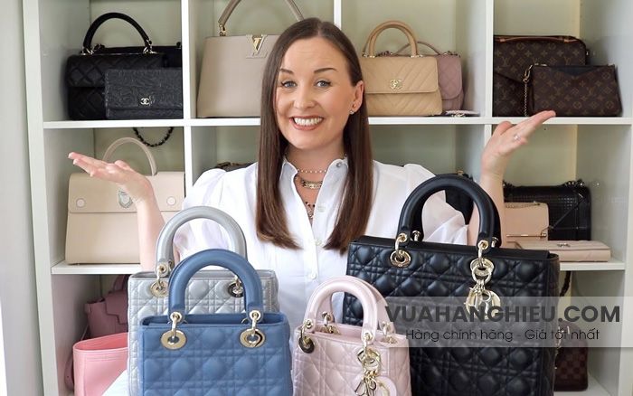 13 Cách phân biệt túi Dior Lady chính hãng thật - giả uy tín