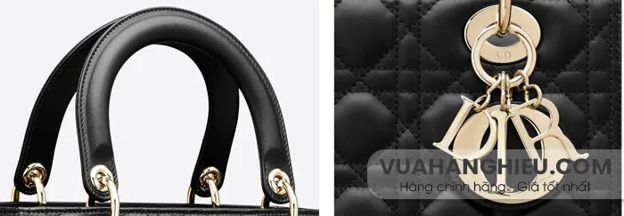 13 Cách phân biệt túi Dior Lady chính hãng thật - giả uy tín