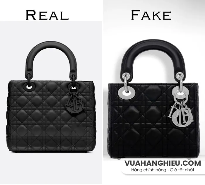 13 Cách phân biệt túi Dior Lady chính hãng thật - giả uy tín