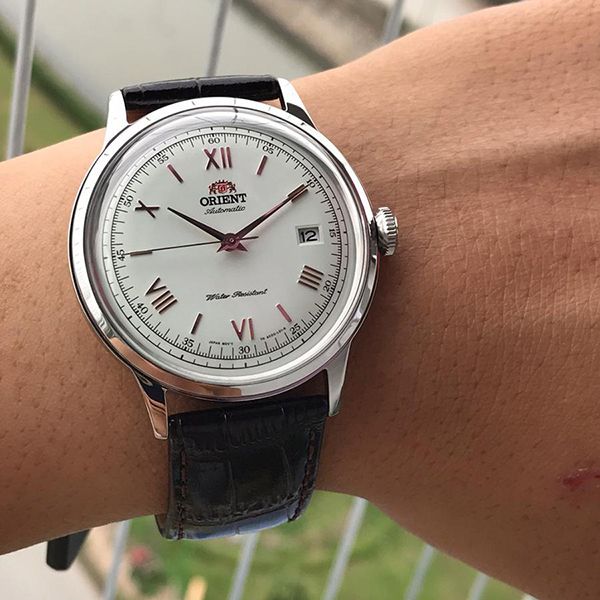 Đồng Hồ Nam Orient Bambino FAC00008W0 Lịch Lãm Màu Nâu Bạc - Đồng hồ - Vua Hàng Hiệu