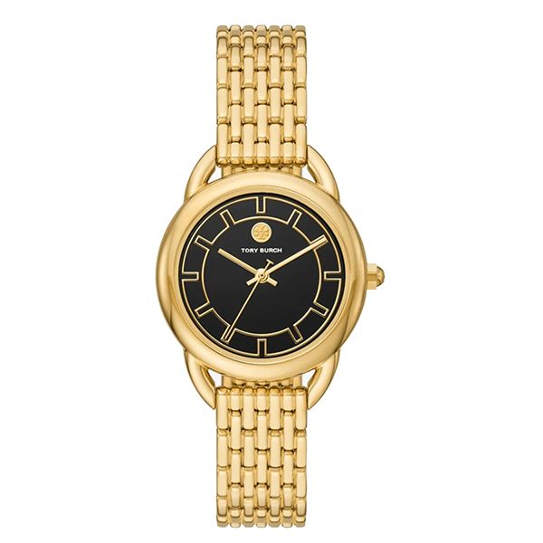 Đồng Hồ Nữ Tory Burch Ravello Quartz Ladies Watch TBW7213 Màu Đen Vàng - Đồng hồ - Vua Hàng Hiệu