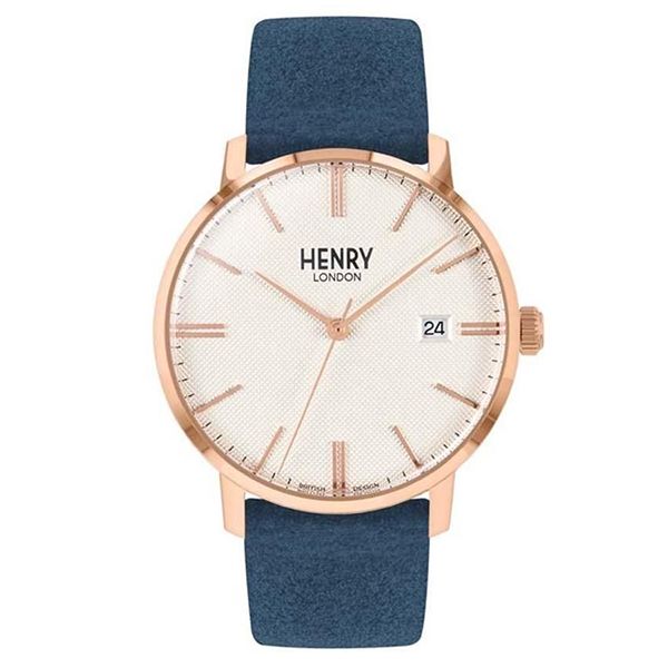 Đồng Hồ Unisex Henry London HL40-S-0358 Màu Xanh Than - Đồng hồ - Vua Hàng Hiệu