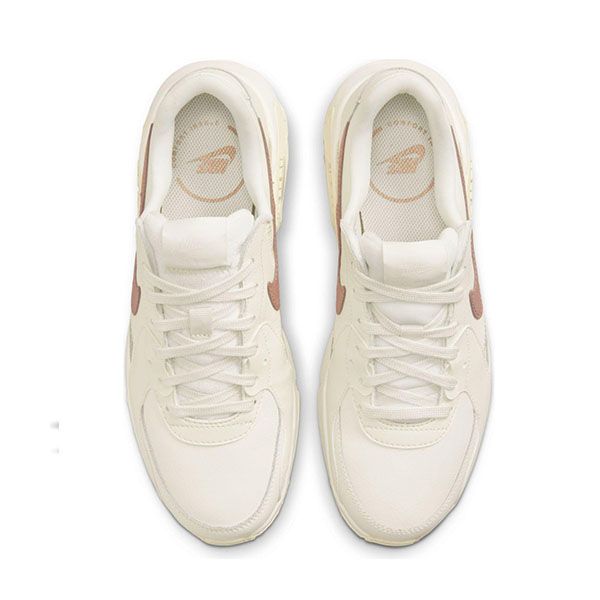 Giày Thể Thao Nữ Nike Air Max Lace-up Casual Style Leather Low-Top Sneakers WDM0837 Màu Nâu Be Size 36 - Giày - Vua Hàng Hiệu
