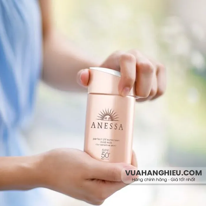 Top 3+ loại kem chống nắng Anessa cho da nhạy cảm chất lượng tốt