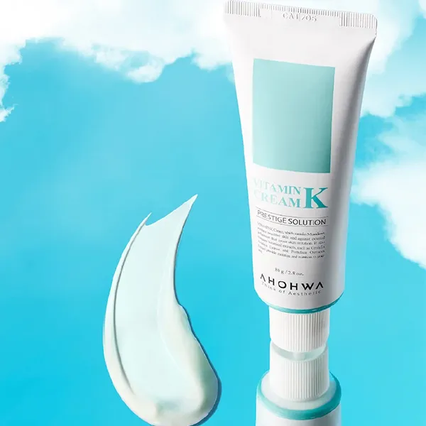 Kem Phục Hồi Da, Giảm Mao Mạch Và Mỏng Đỏ Ahohwa Vitamin K Cream 80g - Mỹ phẩm - Vua Hàng Hiệu