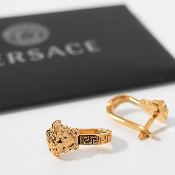Khuyên Tai Nữ Versace Medusa Logo Màu Vàng - Trang sức - Vua Hàng Hiệu