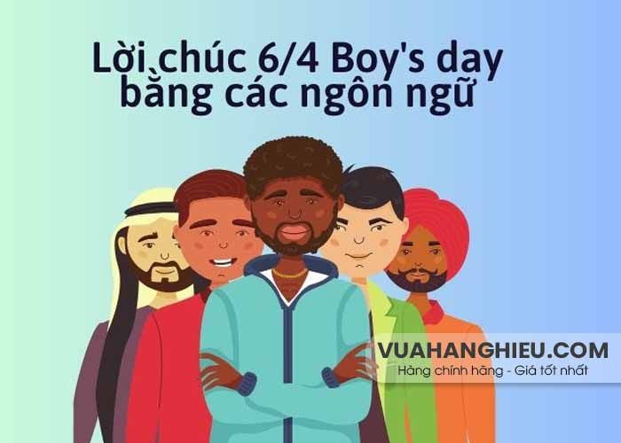 6/4 là ngày gì?Boy's day là ngày gì? Quà tặng và lời chúc hay