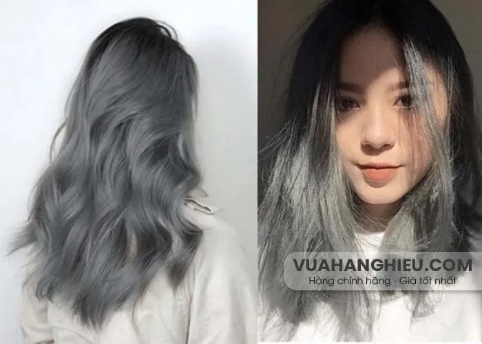 Top 12+ màu tóc than chì đẹp ai để cũng hợp