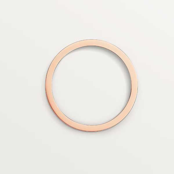 Nhẫn Nam Trơn Jewery Luxury Love Không Kim Cương 5.5mm Màu Vàng Hồng - Trang sức - Vua Hàng Hiệu
