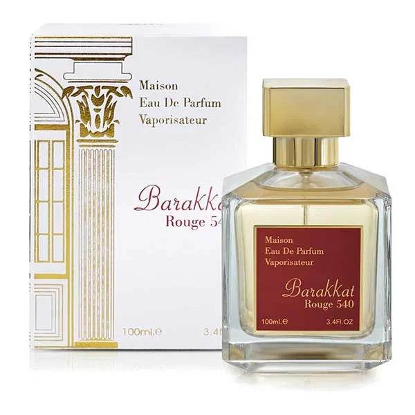 Nước Hoa Unisex Fragrance World Maison Eau De Parfum Vaporisateur Barakkat Rouge 540 EDP 100ml - Nước hoa - Vua Hàng Hiệu