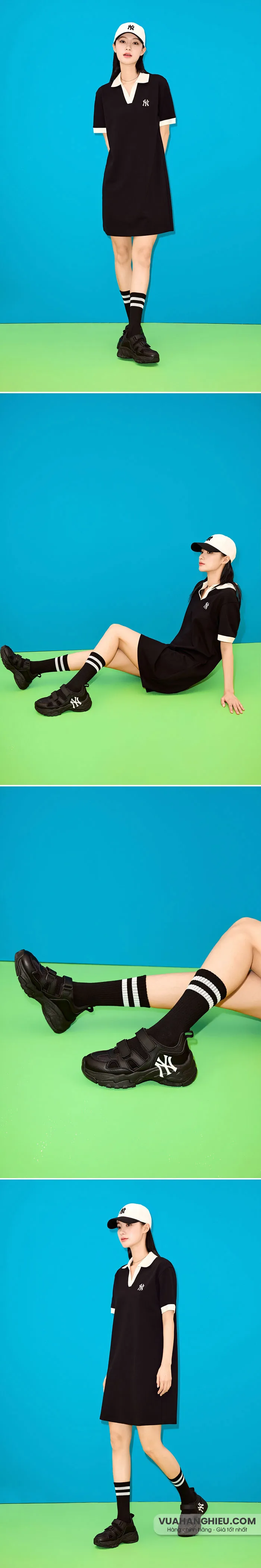 Review chi tiết giày sneaker MLB Big Ball Chunky Mask trendy 2025 - 12