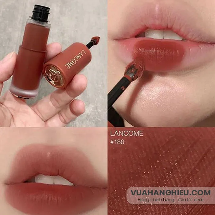 Review 7 thỏi son kem Lancôme bảng màu đẹp trendy 2025 - 7