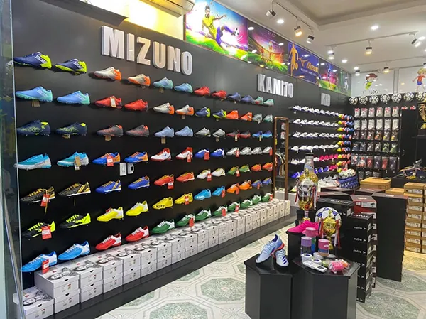 Giày Tennis/Pickleball Mizuno Wave Exceed Tour 5 Màu Xanh Phối Vàng Size 42.5 L - Pickleball - Vua Hàng Hiệu