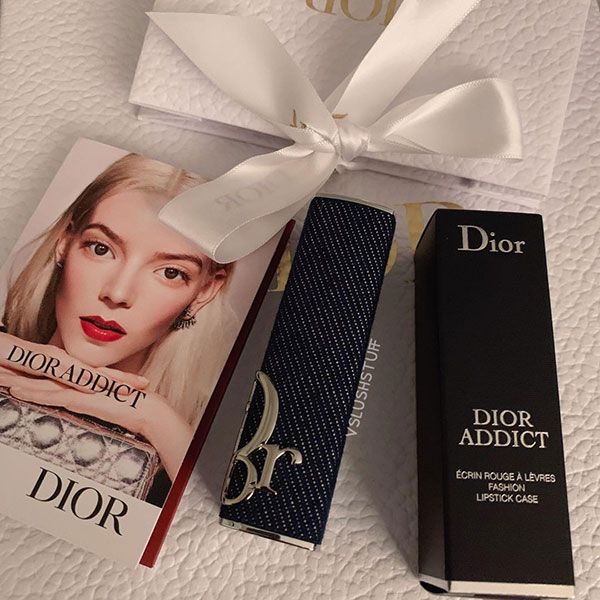 Vỏ Son Dior Addict Shine Lipstick Couture Case Màu Xanh Denim - Son Môi - Vua Hàng Hiệu