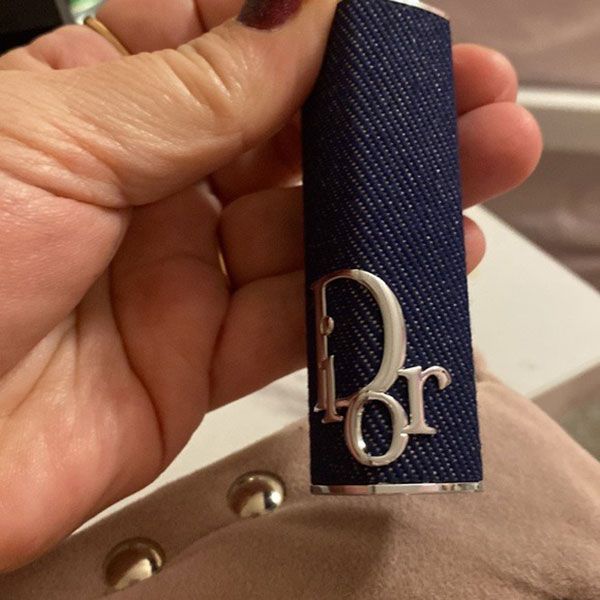 Vỏ Son Dior Addict Shine Lipstick Couture Case Màu Xanh Denim - Son Môi - Vua Hàng Hiệu
