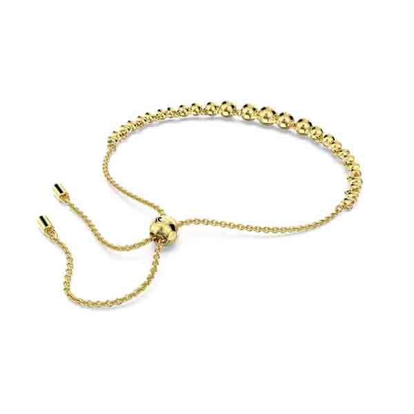 Vòng Đeo Tay Nữ Swarovski Emily Bracelet Mixed Round Cuts, Gold Tone, Gold-Tone Plated 5663395 Màu Vàng - Trang sức - Vua Hàng Hiệu