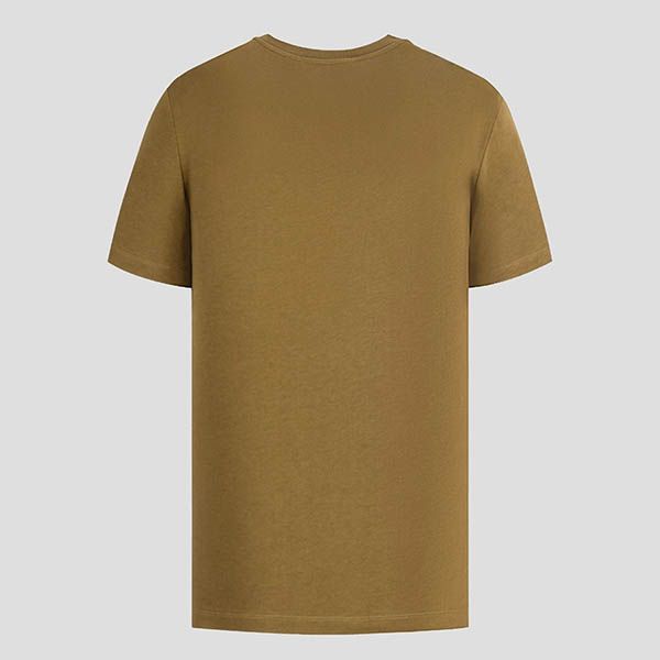 Áo Phông Nam Balmain Logo Printed Khaki Tshirt AH1EG000BB73 UEG Màu Xanh Kaki - Thời trang - Vua Hàng Hiệu