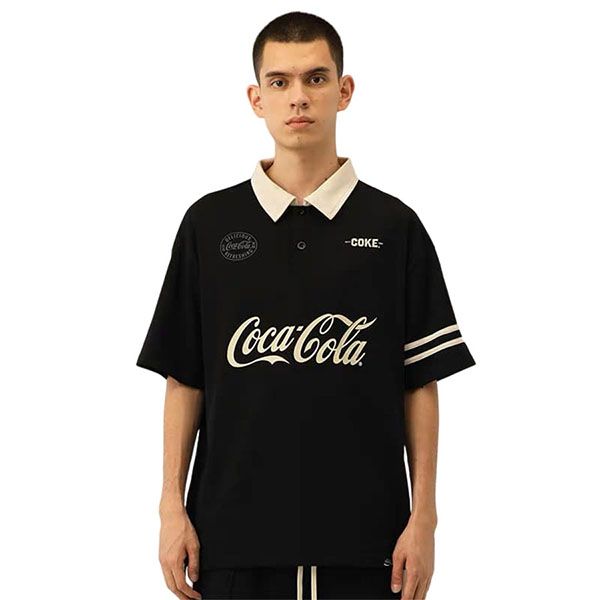 Áo Polo Nam Coca-Cola Logo Coke Màu Đen Size S - Thời trang - Vua Hàng Hiệu
