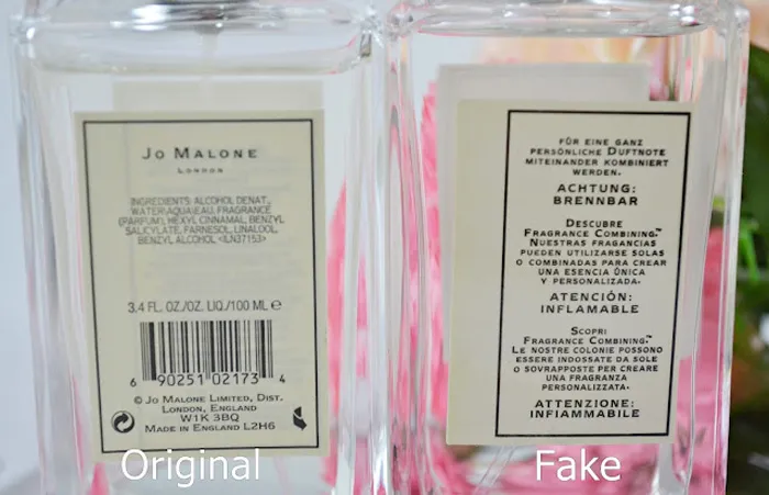 10 cách phân biệt nước hoa Jo Malone thật - giả rất chính xác