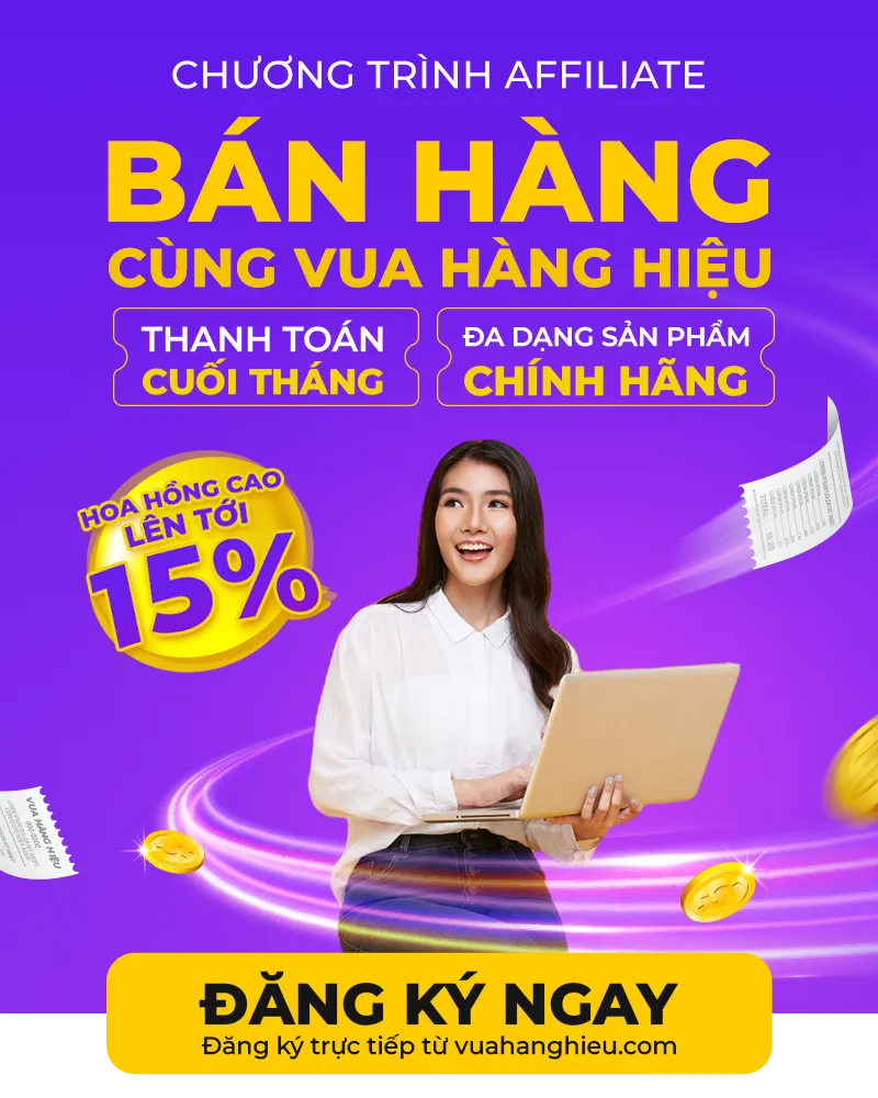 Đăng ký Affiliate Vua Hàng Hiệu - Tiếp thị liên kết hoa hồng cực cao