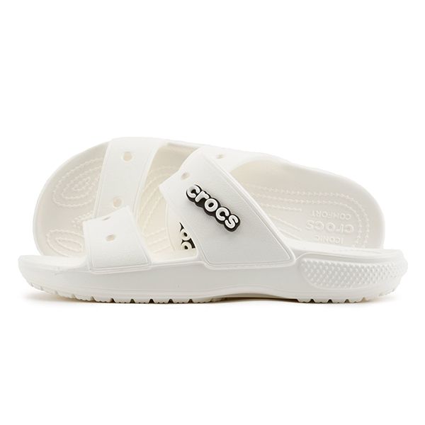 Dép Crocs Clog Sandals Classic 206761-100 Màu Trắng Size 38 - Dép - Vua Hàng Hiệu