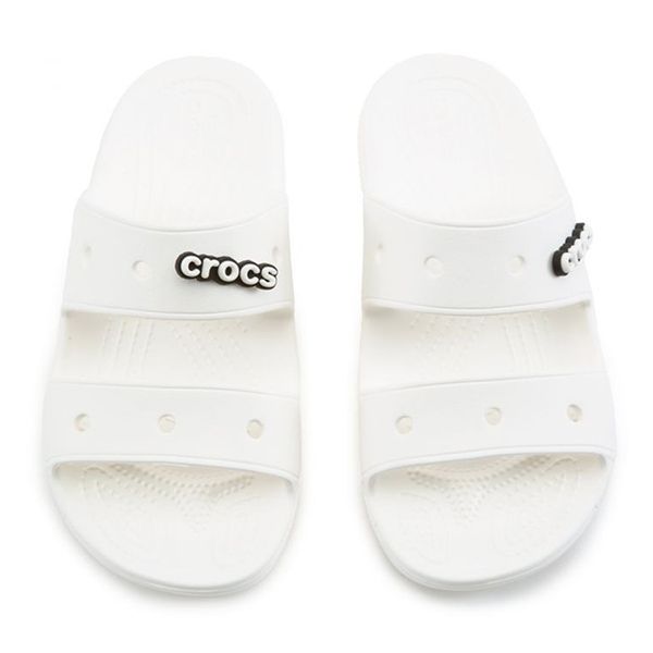 Dép Crocs Clog Sandals Classic 206761-100 Màu Trắng Size 38 - Dép - Vua Hàng Hiệu