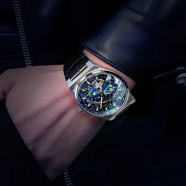 Đồng Hồ Nam I&W Carnival IW708G Blue-SC Màu Xanh Navy - Đồng hồ - Vua Hàng Hiệu