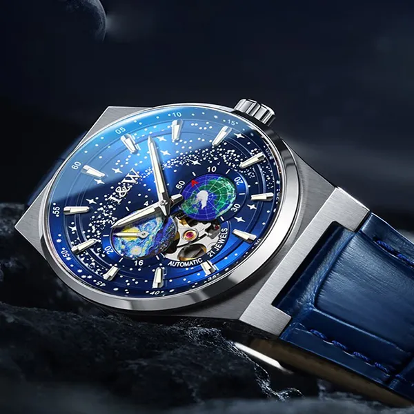 Đồng Hồ Nam I&W Carnival IW708G Blue-SC Màu Xanh Navy - Đồng hồ - Vua Hàng Hiệu