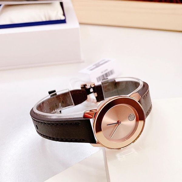 Đồng Hồ Nữ Movado Bold Sunray Dark Watch 3600438 Màu Đen Phối Vàng Hồng Size 30mm - Đồng hồ - Vua Hàng Hiệu