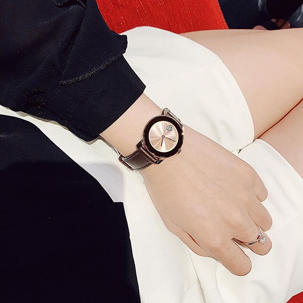 Đồng Hồ Nữ Movado Bold Sunray Dark Watch 3600438 Màu Đen Phối Vàng Hồng Size 30mm - Đồng hồ - Vua Hàng Hiệu
