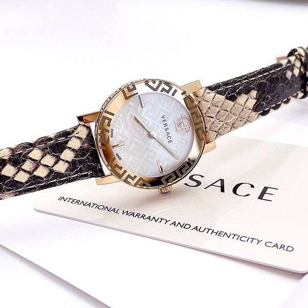 Đồng Hồ Nữ Versace Greca Glass Bracelet Watch 32mm VEU300121 Phối Màu - Đồng hồ - Vua Hàng Hiệu