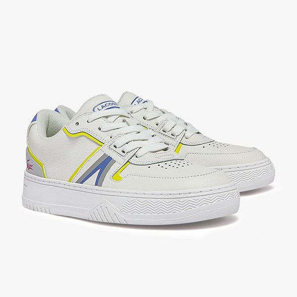 Giày Thể Thao Lacoste L001 Leather Popped Heel Trainers Phối Màu Size 36 - Giày - Vua Hàng Hiệu