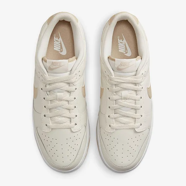 Giày Thể Thao Nam Nike Dunk Low Retro DV0831-003 Màu Kem Size 45 - Giày - Vua Hàng Hiệu