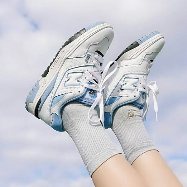 Giày Thể Thao New Balance NB 550 UNC White University Blue BB550HL1 Màu Trắng Xanh Size 41 - Giày - Vua Hàng Hiệu