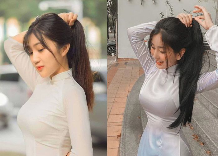 21+ kiểu tóc mặc áo dài vô cùng đẹp cho mọi dịp