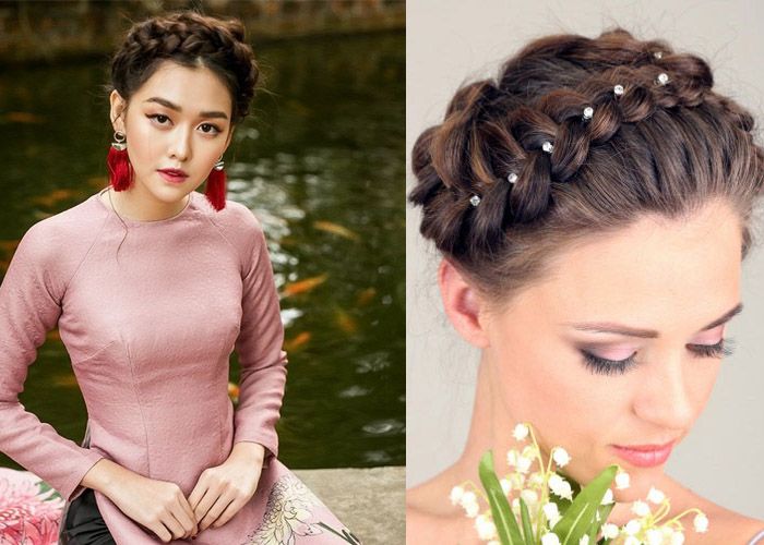 21+ kiểu tóc mặc áo dài vô cùng đẹp cho mọi dịp