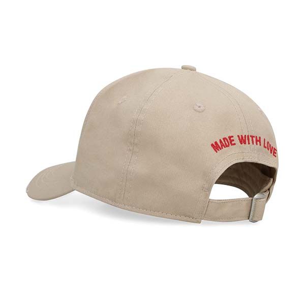 Mũ Dsquared2 Logo Baseball Cap Màu Be - Mũ nón - Vua Hàng Hiệu