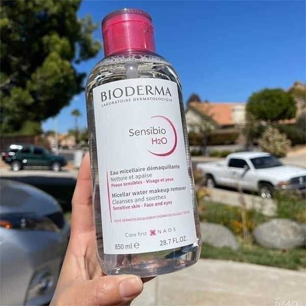 Nước Tẩy Trang Bioderma Crealine H2O Miceller Water Hồng 850ml - Mỹ phẩm - Vua Hàng Hiệu