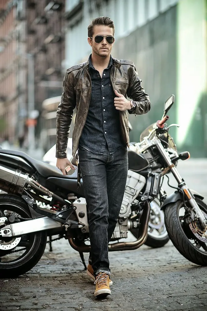 Phong cách biker là gì? 10 cách phối đồ biker cho nam chất lừ