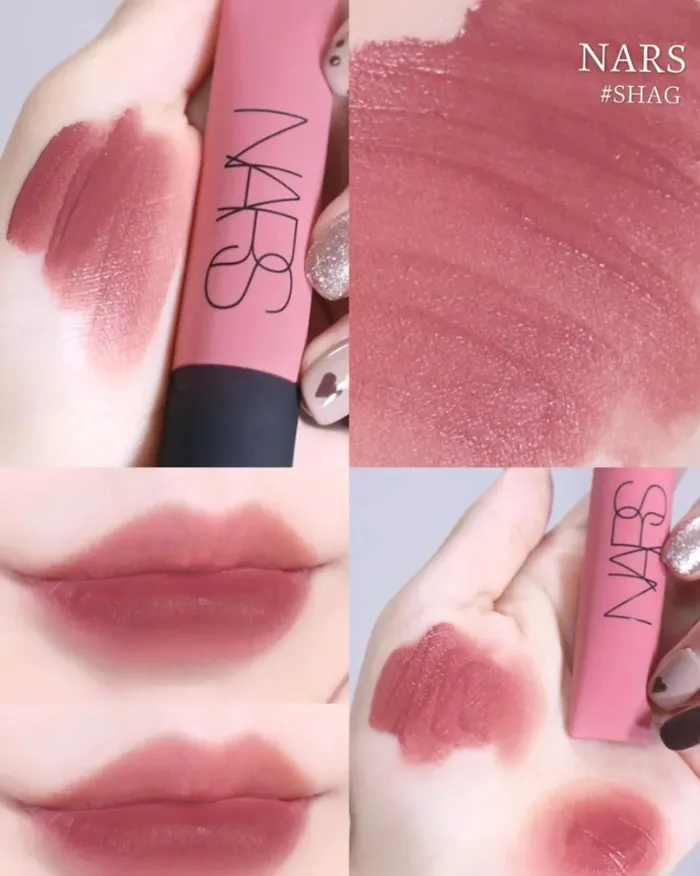Review 8 màu son kem Nars Air Matte Lip Color trendy