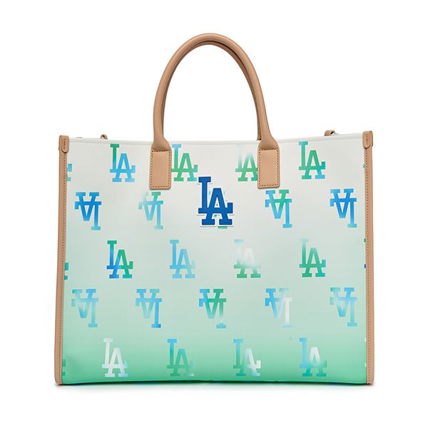 Túi Tote MLB Gradient Monogram LA Dodgers 3AORL0233-07GNL Màu Xanh - Túi xách - Vua Hàng Hiệu