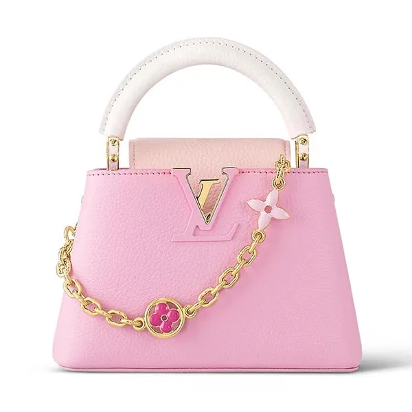 Túi Xách Tay Nữ Louis Vuitton LV Capucines Mini M22375 Màu Hồng - Túi xách - Vua Hàng Hiệu